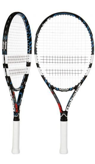 BABOLAT Pure Drive Junior 25　バボラ　ニュー　ピュア ドライブ ジュニア25インチ：ブルー -  テニス商品専門店「ファインコム」　テニスラケット・テニスガットが常に激安・安値、当店でしか手に入らない日本未発売・入手困難モデルも多数取り揃え テニス