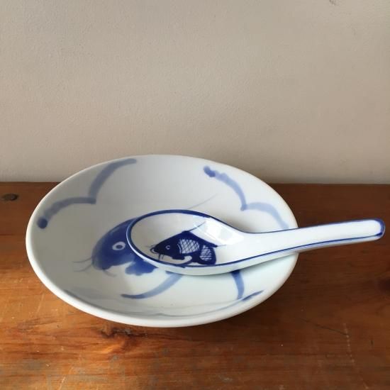 china vintage*魚柄小皿 - birkahve china vintage*魚柄小皿 - birkahve