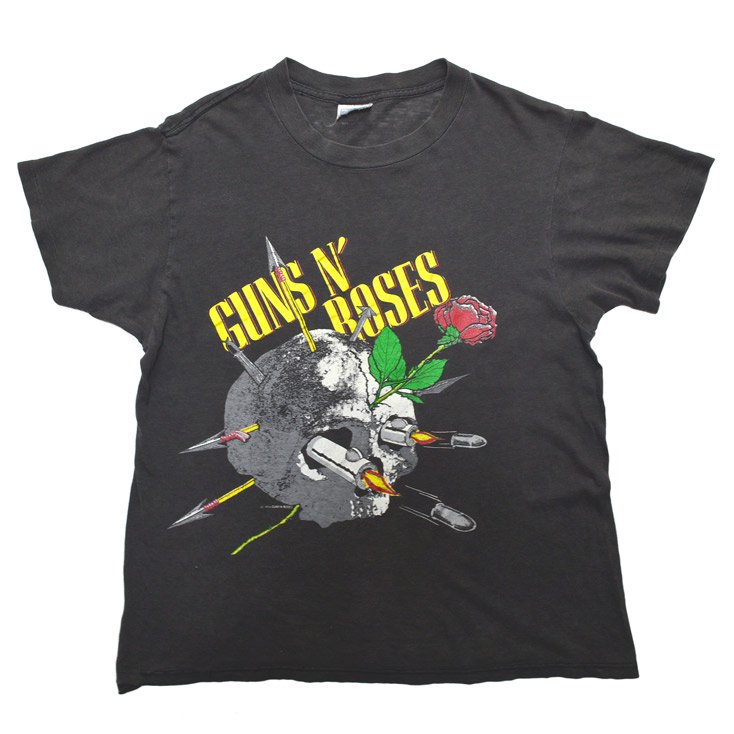 19 Guns N Roses ガンズアンドローゼズ Appetite For Destruction ヴィンテージtシャツ S相当 神戸元町 古着屋 ヤング衣料店 通販オンラインショップ