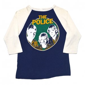 1979 POLICE ポリス  AT SANTA MONICA CIVIC AUDITORIUM ヴィンテージTシャツ 【L】
