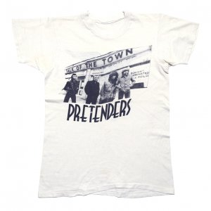 1980 PRETENDERS プリテンダーズ USA TOUR 1980 ヴィンテージTシャツ 【M相当】