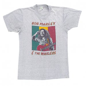 80'S BOB MARLEY & THE WAILERS ボブマーリー&ザ・ウェイラーズ ヴィンテージTシャツ 【M】