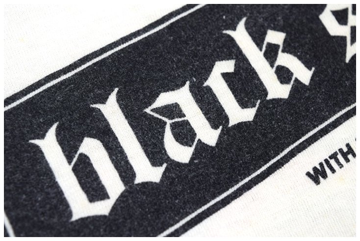 1982 BLACK SABBATH×OUTLAWS ブラックサバス×アウトローズ KLOS ヴィンテージTシャツ 【XL相当】 - 神戸元町　古着屋　 ヤング衣料店 通販オンラインショップ