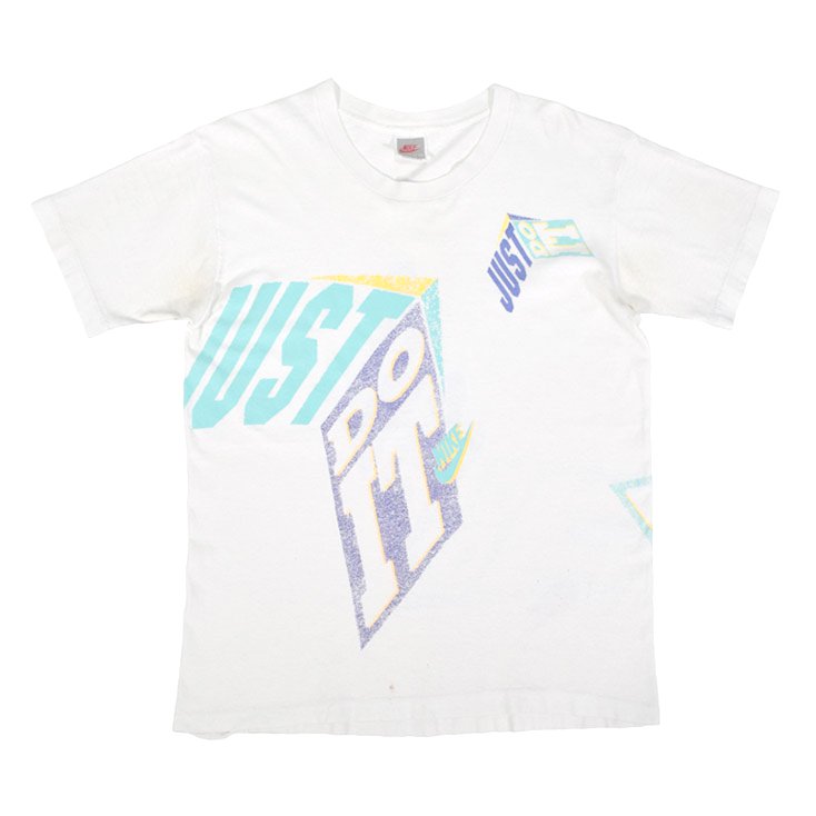 90'S NIKE ナイキ JUST DO IT 銀タグ USA製 ヴィンテージTシャツ 【S】 - 神戸元町　古着屋　ヤング衣料店  通販オンラインショップ