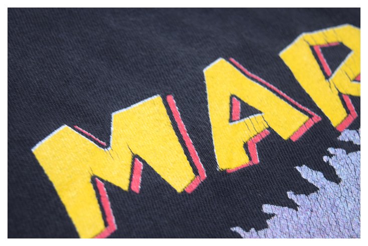 90'S MARILYN MANSON マリリンマンソン メロイックサイン ヴィンテージTシャツ 【L】 - 神戸元町 古着屋 ヤング衣料店