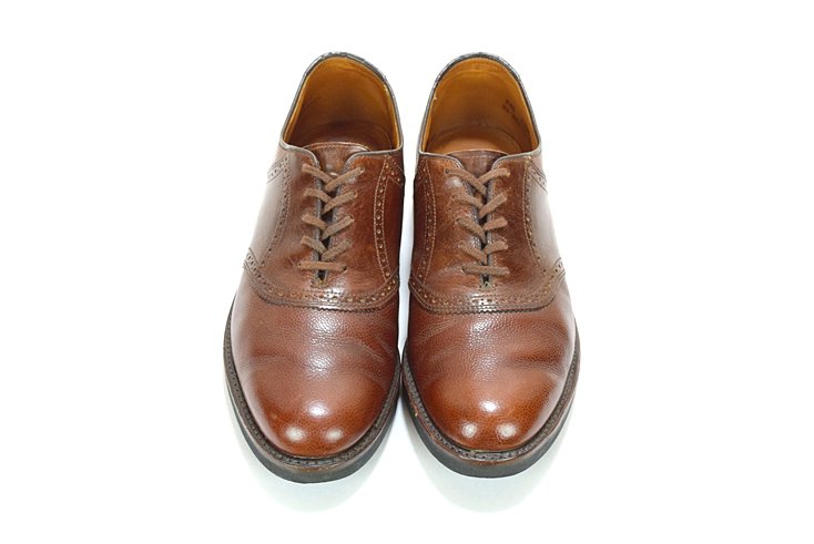 のアメリカ ウォークオーバー（WALK-OVER） USA製革靴 白 10.5の通販 