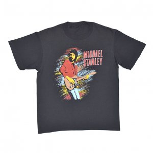 1987 MICHAEL STANLEY マイケルスタンリー CHRISTMAS 87 ヴィンテージTシャツ 【L相当】