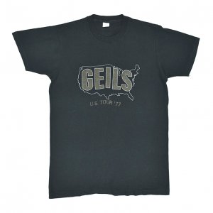 1977 J.GEILDS BAND J.ガイルズバンド U.S. TOUR '77 ヴィンテージTシャツ 【L】