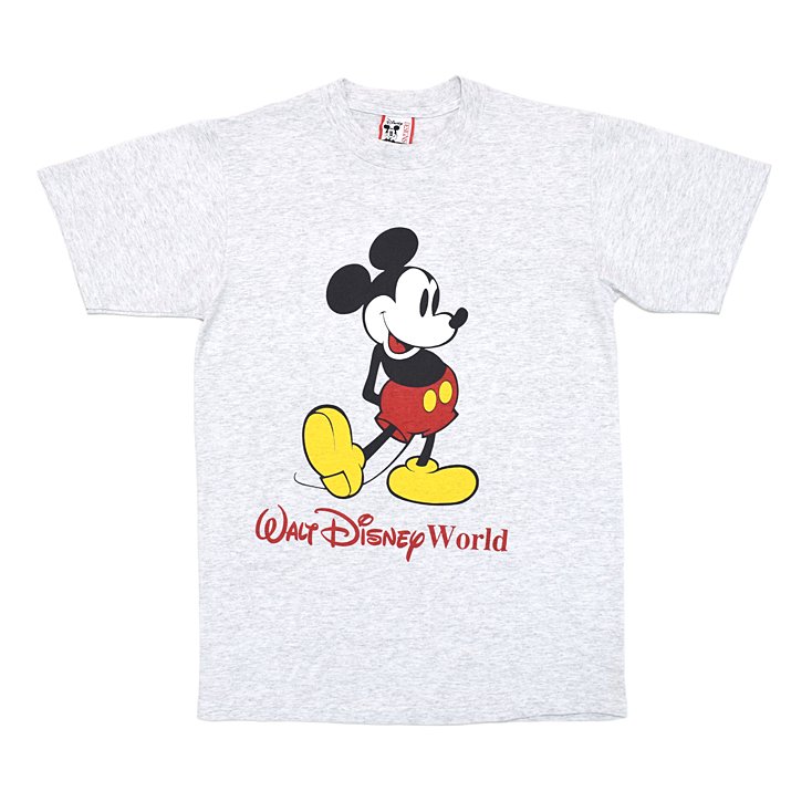 11900円 誠実 希少 90's Mickey Mouse 大判 ヴィンテージ Tシャツ