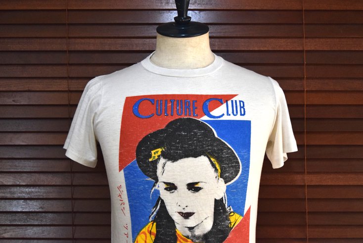 1983 CULTURE CLUB/カルチャー・クラブ (ジャパンツアー '83) ヴィンテージTシャツ - 神戸元町 古着屋 ヤング衣料店  通販オンラインショップ
