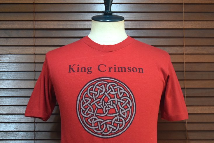 1981 KING CRIMSON/キング・クリムゾン (DISCIPLINE) ヴィンテージTシャツ - 神戸元町 古着屋 ヤング衣料店