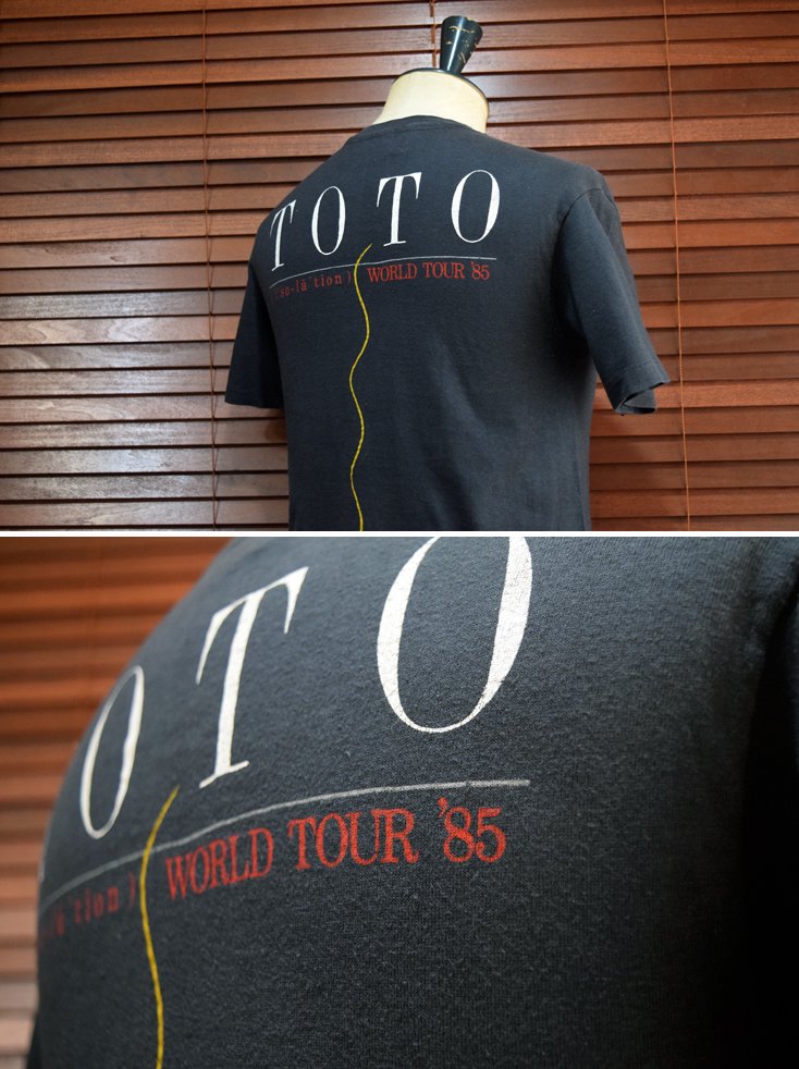 1985 Toto トト Isolation ヴィンテージtシャツ 神戸元町 古着屋 ヤング衣料店 通販オンラインショップ