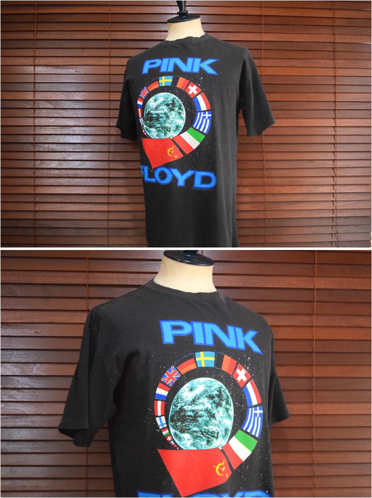 奇跡！1989年未使用 ピンクフロイド pink floyd ツアーTシャツ - T 