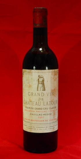 シャトー・ラトゥール　1961年 - DRC・５大シャトー・カルトワイン専門店　ワインショップ　ツカサ