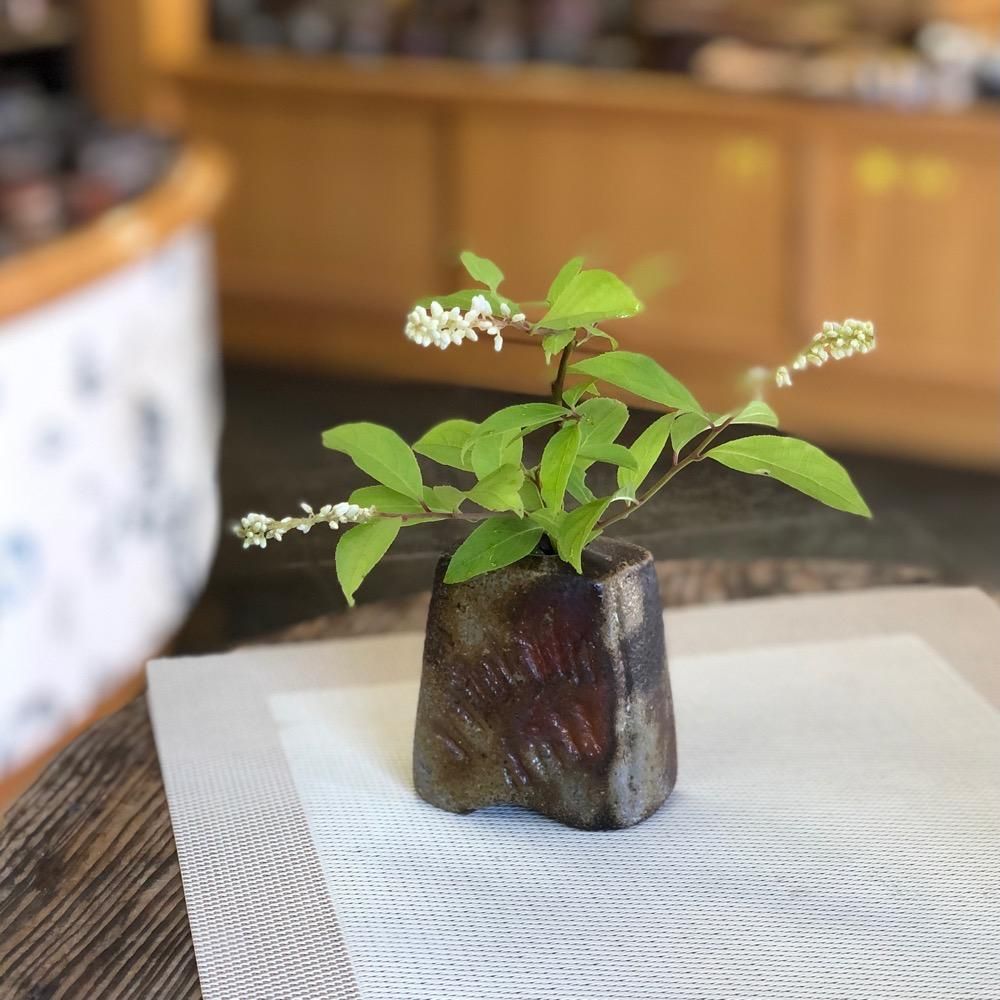 桶 陶器 花瓶 生け花 - 花瓶