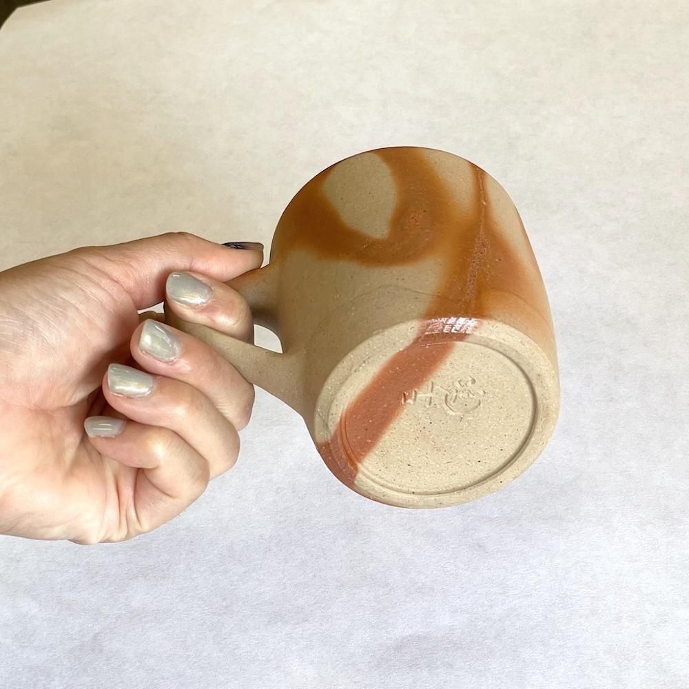 備前焼　マグカップ2客　小西陶古作品 備前焼 マグカップ2客 小西陶古作品 - メルカリ