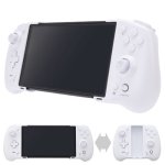 CYBER・ダブルスタイルコントローラー（SWITCH／SWITCH 有機EL用）〈ホワイト〉<img class='new_mark_img2' src='https://img.shop-pro.jp/img/new/icons31.gif' style='border:none;display:inline;margin:0px;padding:0px;width:auto;' />