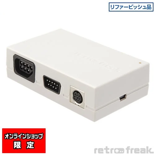 数量限定】レトロフリーク用コントローラーアダプター〈グレー 数量限定】レトロフリーク用コントローラーアダプター〈グレー