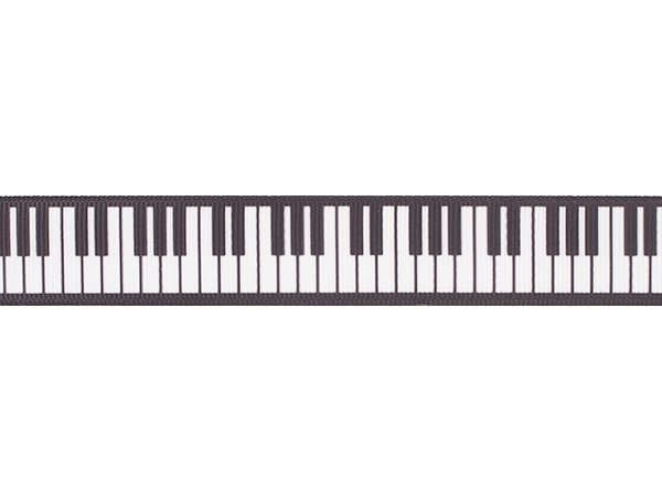 ピアノ鍵盤柄グログランリボンをお探しなら グログランリボン オーガンジー サテンリボン ヘアアクセサリー資材 ランジェリー資材の通販 Material Box