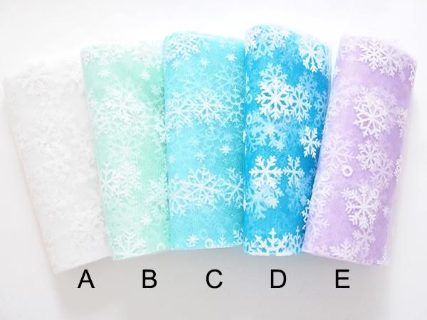 90円〜☆送料120円❄︎銀箔❄︎雪の結晶柄グログランリボン25mm幅・38mm幅ちみあリボン