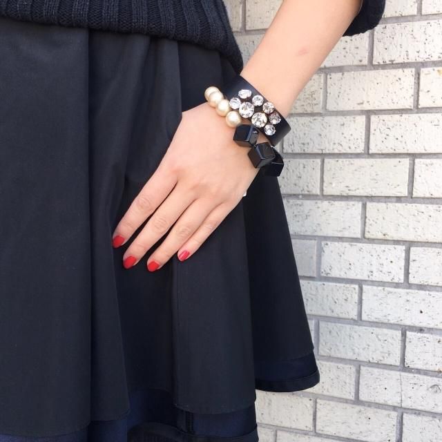 送料無料 通販 激安 新品＊未使用】 petite バングル noire robe アクセサリー