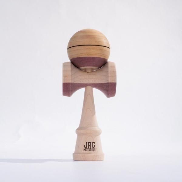 JAC KENDAMA けん玉 Sub コラボ けん玉通販 JAC 10TH ANNY KEYAKI PURPLE QT MAPLE KEN - DECADE