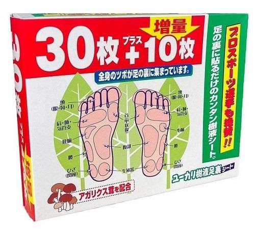 ユーカリ樹液足裏シート30枚+10枚1