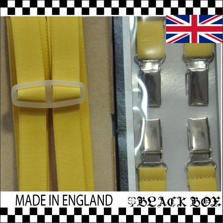 英国製 BRACES ブレイセス SUSPENDER サスペンダー ～ 山形