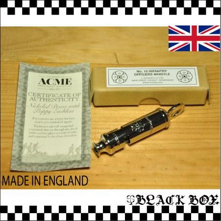 イギリス製 ACME ポリス ホイッスル ～山形BLACKBOX