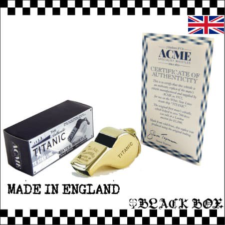 イギリス製 ACME ホイッスル ～山形BLACKBOX