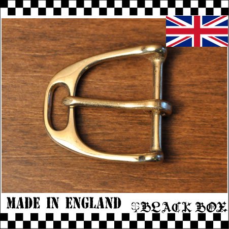 イギリス製 英国製 真鍮金具 バックル ～ 山形BLACKBOX