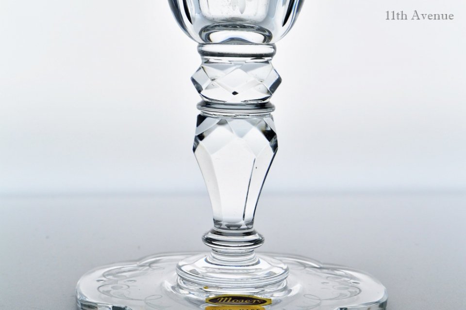 モーゼル【Moser】 グラヴィール装飾グラス - 西洋アンティーク 11th 