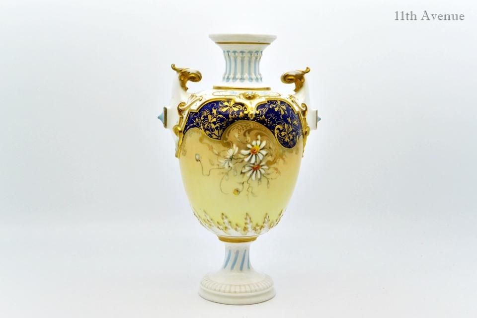 希少 レア ROYAL WORCESTER ロイヤルウースター 壺 花瓶-