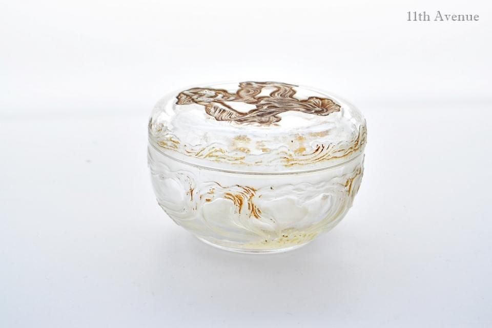 R.LALIQUE ルネ・ラリック 蓋物 パウダーボックス「Isabelle