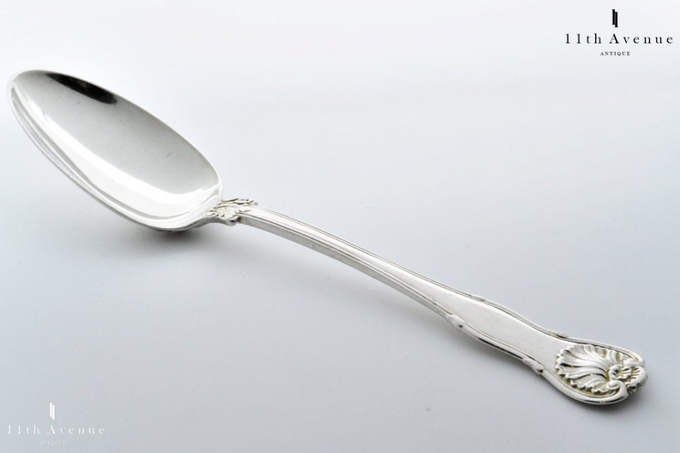 イギリスアンティーク 純銀製 テーブルスプーン - カトラリー(スプーン等)