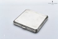 マッピン＆ウェッブ【イギリス】純銀製シガレットケース　1946年