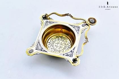 【美品】フランスアンティーク BM花文字 丈夫なメティス 大判カバー[3319] 大判) フランス アンティーク リネン クッションカバー/ピロー