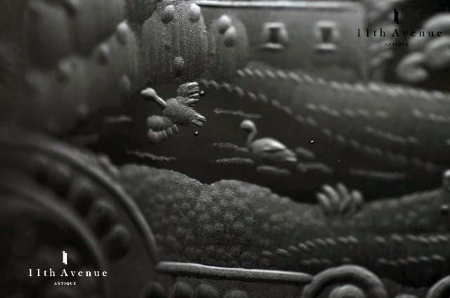 古代ガラス　アンティーク アンティークガラス目盛り付きボトル(k-1154-z)｜アンティーク雑貨