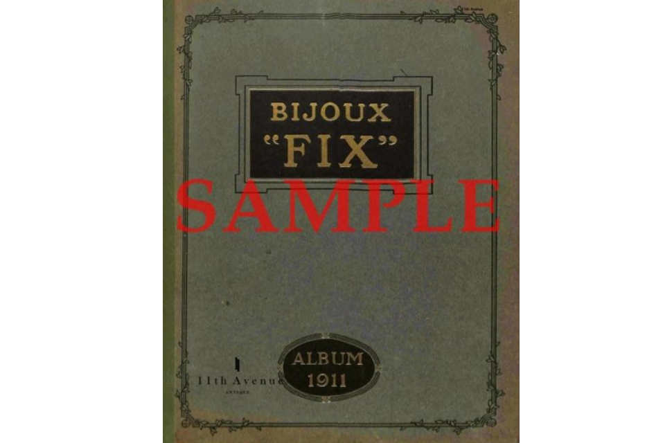 フィクス【Fix】1911年 公式製品カタログ（デジタル資料）