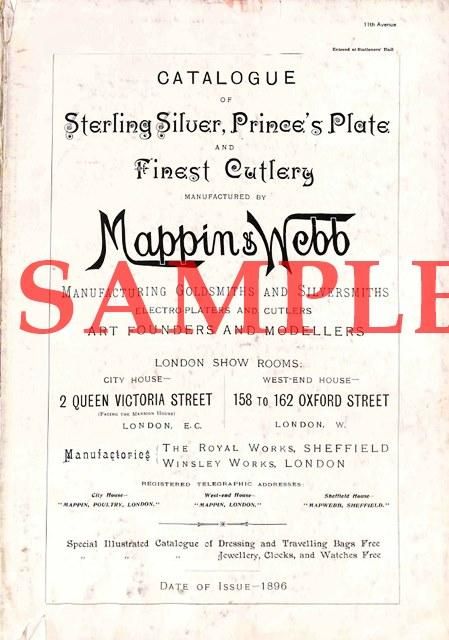 マッピン＆ウェッブ【Mappin&Webb】1896年 公式製品カタログ（デジタル 