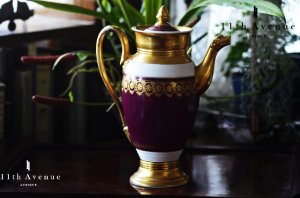 シュルシェール【フランス】帝政様式コーヒーポット　1800年初頭