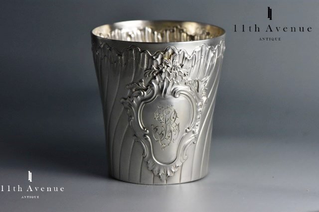 ピュイフォルカ【フランス】ルイ15世様式純銀製タンブラー - 西洋