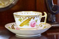 ץɡʥꥹʸåסCopeland rose design antique cup & saucer