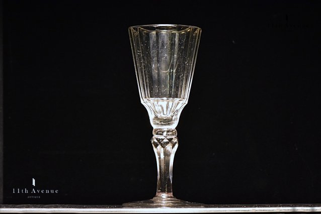 ボヘミア　18世紀ファセットカット　グラス≪Bohemia 18th century glass≫