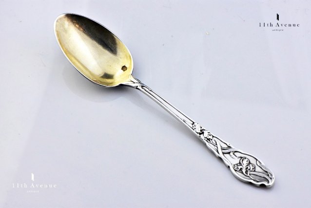 Ravinet d'Enfert アール・ヌーヴォー　モカ・スプーン≪French silver art nouveau mocha spoon≫
