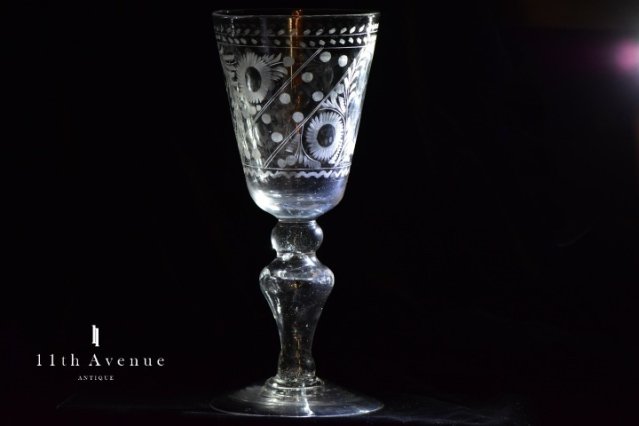 18世紀バロック　ポカール・グラス