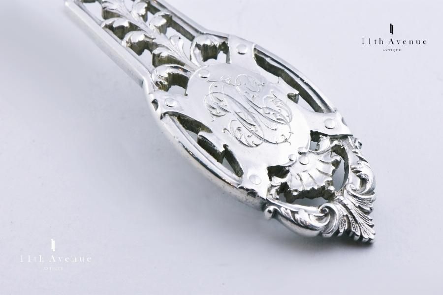 ピュイフォルカ マスカロン シルバー製シュガーシフター - 西洋