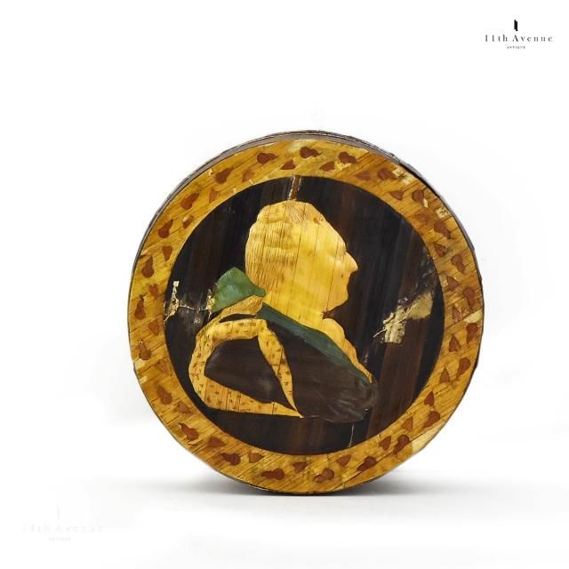 フランス Marqueterie de Pailleによるルイ16世追悼小箱 18世紀末