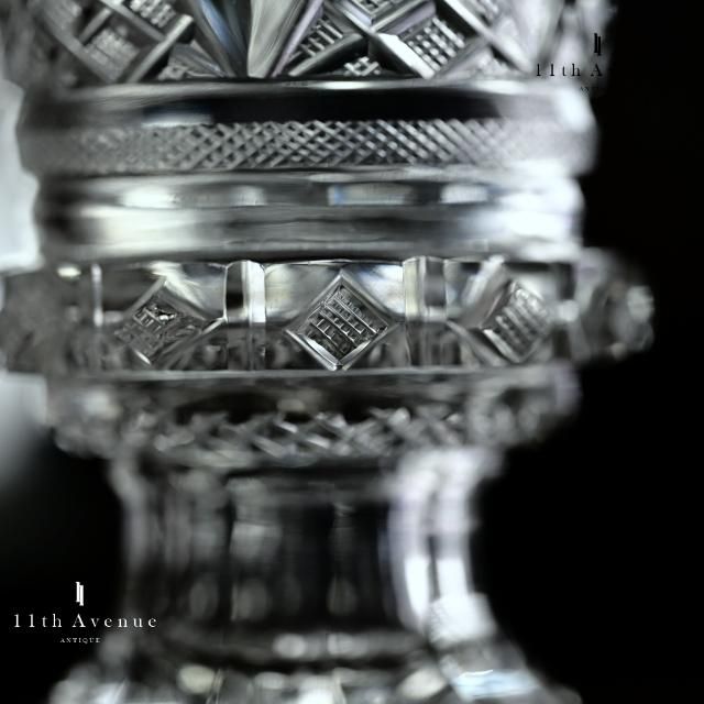 ボヘミアカットグラス | 1830年代 - 西洋アンティーク 11th Avenue