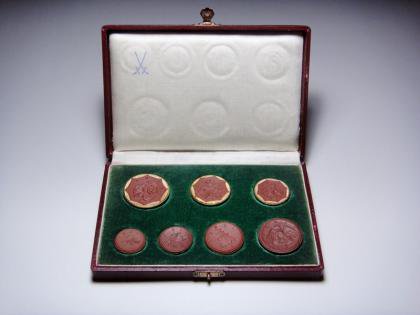 マイセン　1921年臨時発行陶貨セット